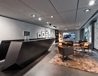 Audi City Paris Car Showrooms innen