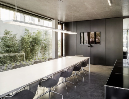Bürogebäude Stuttgart  Innen blocher partners