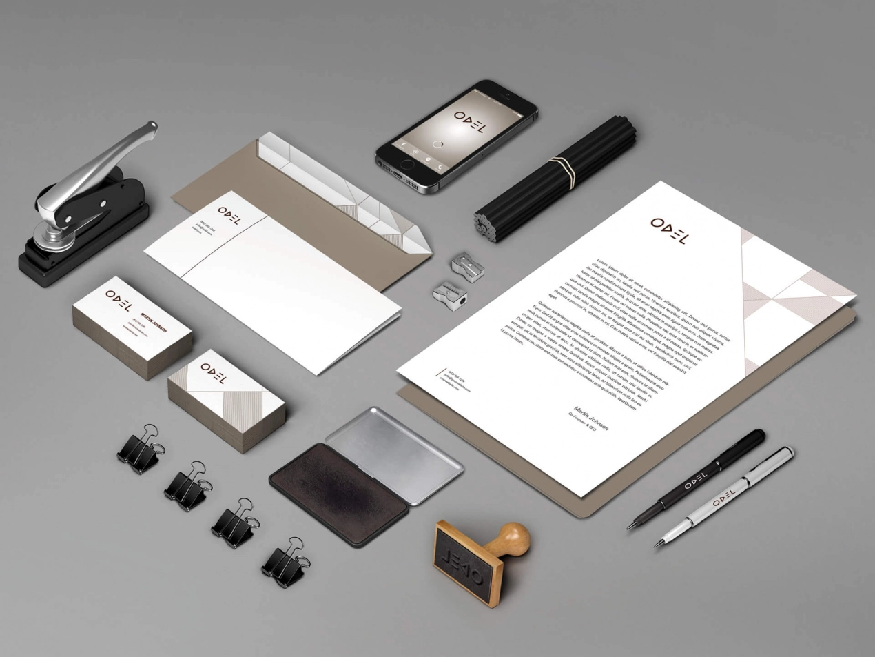 Corporate Identity - Objekt Marketing - Odel Mall Sri Lanka -  office equipment