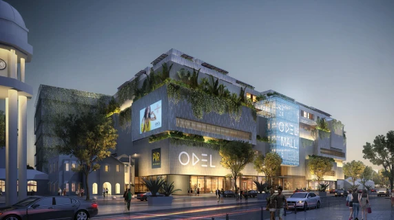 Mall - Corporate Identity - Objekt Marketing - Odel Mall Sri Lanka - rendering by night