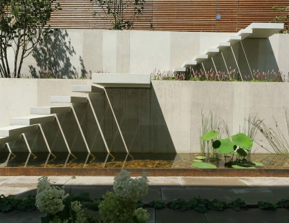 Einfamilienhaus Stuttgart Neubau Fassade