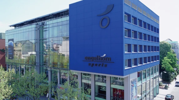 sports store - reconstruction and expansion - engelhorn sports Mannheim - outdoor - high angle