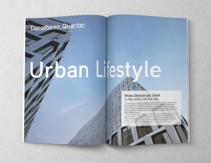 Design, editorial concept - Retail Real Estate Report 2018 - by Colliers International Stuttgart - inside 3