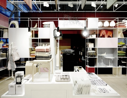 shop fitting system - merchandise displays - product development - Kado15 - setting example in store 2