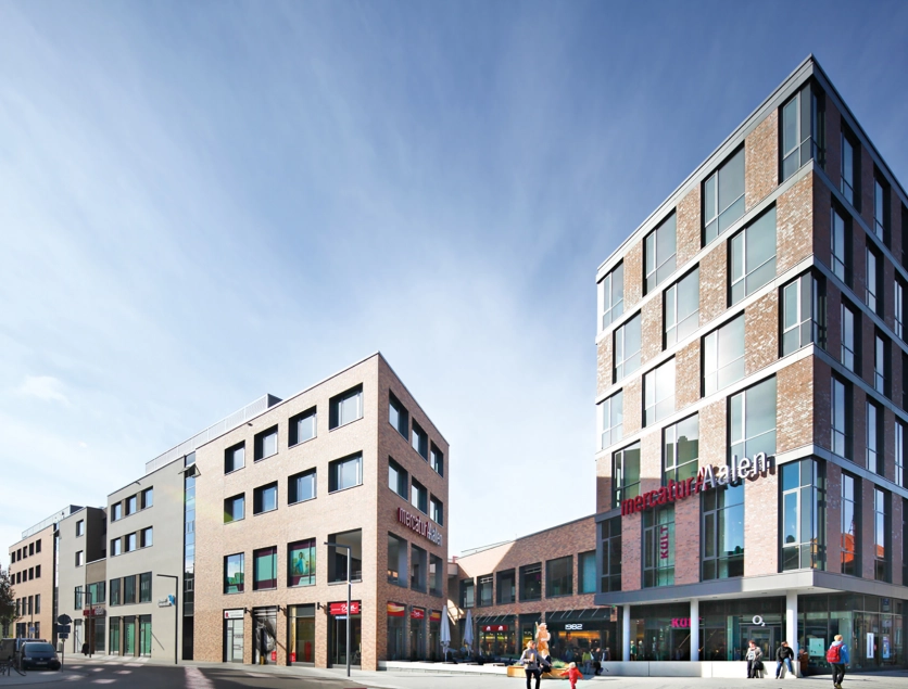 mercatura Aalen Quartier Innenstadt Fassade