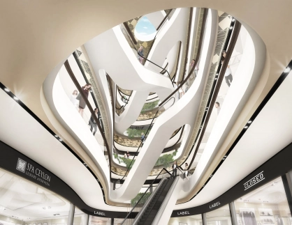Neubau Odel Mall Colombo Mall  Wohnung Kino Innen