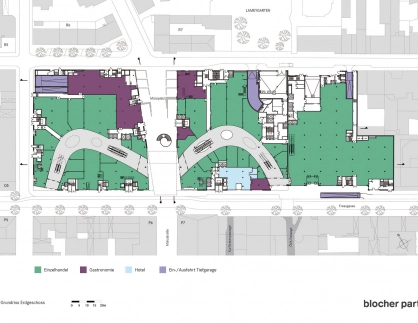 q 6 q 7  Grundrisse Gebäudeplan Mannheim Neubau