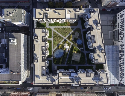 q6 q7 Luftaufnahme Wohnung Neubau Mannheim