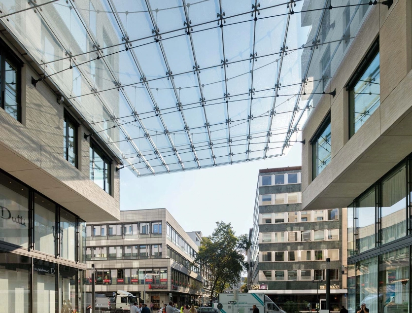 Fassade q 6 q 7 Mannheim Neubau