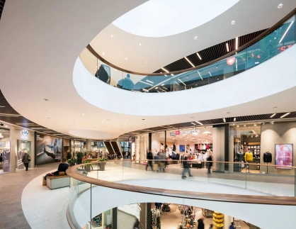 q 6 q 7  Mall Innen Mannheim Neubau