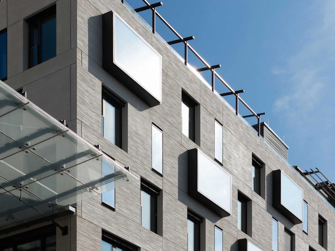 Fassade Details q 6 q 7 Mannheim Neubau