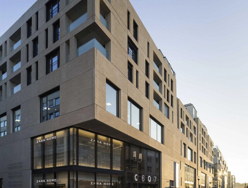 Fassade Details q 6 q 7 Mannheim Neubau