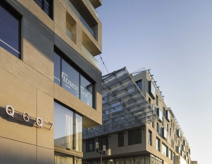Fassade Details q 6 q 7 Mannheim Neubau