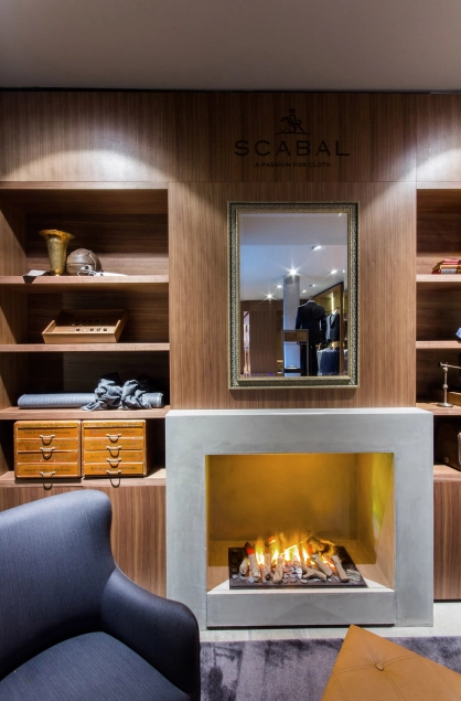 Scabal Brüssel Flagship Store Innen