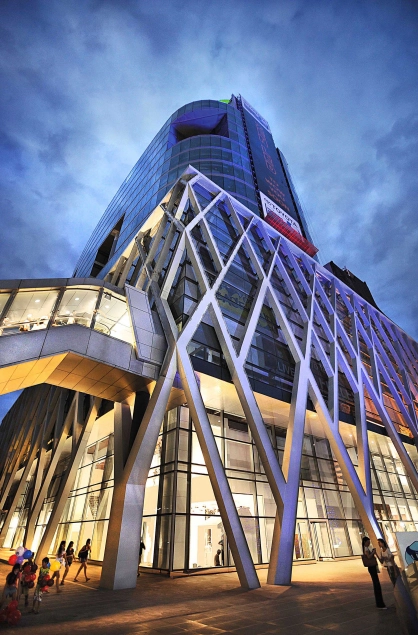 Zen Department Store Bangkok Highrise Pathumwan Fassade